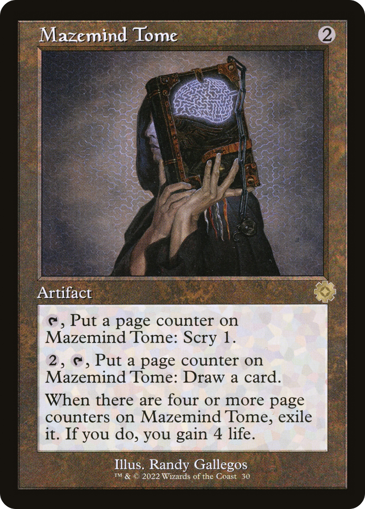 {R} Mazemind Tome (Retro) [The Brothers' War Retro Artifacts][BRR 030]