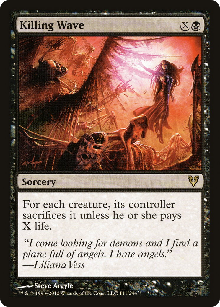 {R} Killing Wave [Avacyn Restored][AVR 111]