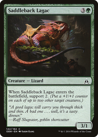 {C} Saddleback Lagac [Oath of the Gatewatch][OGW 142]