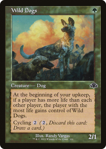{C} Wild Dogs (Retro) [Dominaria Remastered][DMR 351]