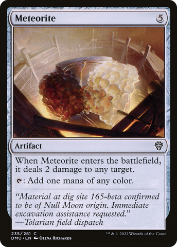{C} Meteorite [Dominaria United][DMU 235]