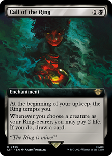 {R} Call of the Ring (Extended Art) [The Lord of the Rings: Tales of Middle-Earth][LTR 355]
