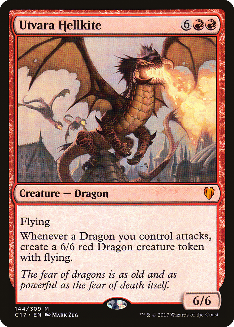 {R} Utvara Hellkite [Commander 2017][C17 144] - Misty Mountain Games