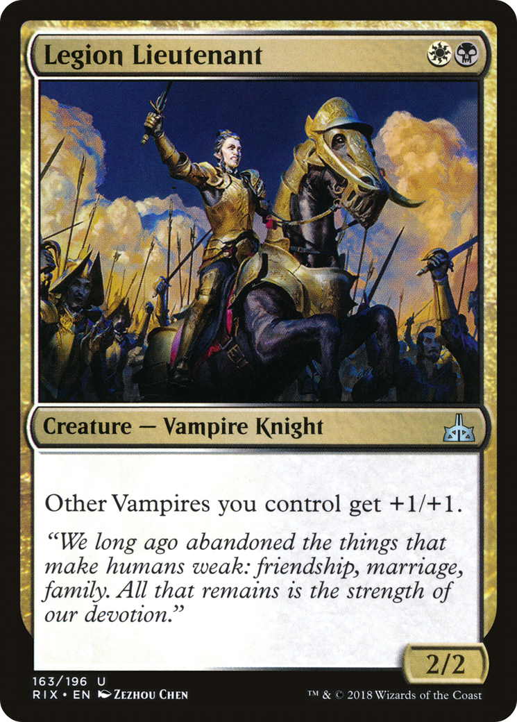 {C} Legion Lieutenant [Rivals of Ixalan][RIX 163]