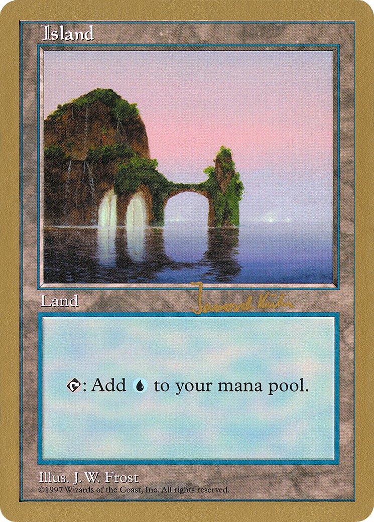 {B}[GB WC97 JK434] Island (jk434) (Janosch Kuhn) [World Championship Decks 1997]