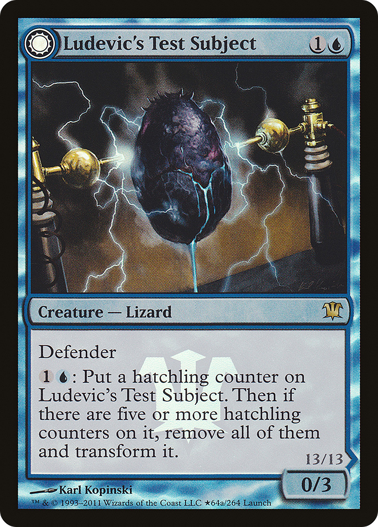 {R} Ludevic's Test Subject // Ludevic's Abomination (Launch) [Innistrad Prerelease Promos][PR ISD 064] - Misty Mountain Games