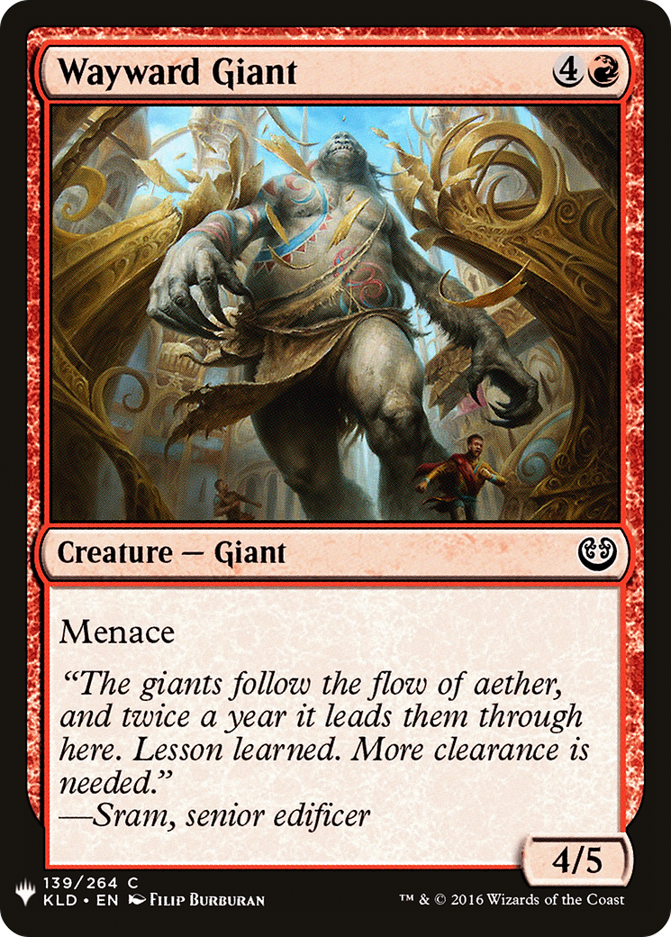 {C} Wayward Giant [Mystery Booster][LS KLD 139]