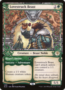 {R} Lovestruck Beast // Heart's Desire (Showcase) [Throne of Eldraine][ELD 299]