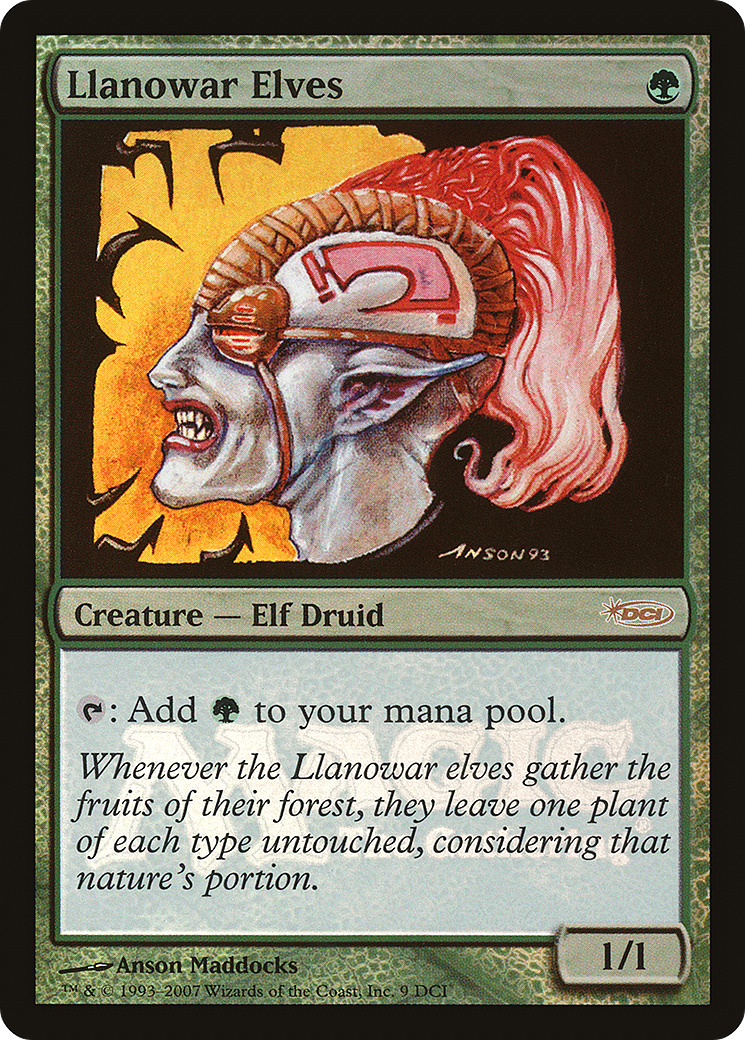 {R} Llanowar Elves [Gateway 2007][PA PG07 009] - Misty Mountain Games
