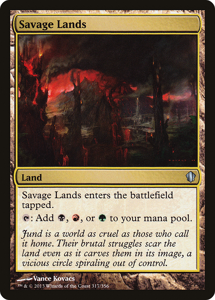 {C} Savage Lands [Commander 2013][C13 317] - Misty Mountain Games