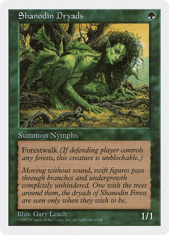 {C} Shanodin Dryads [Fifth Edition][5ED 325]