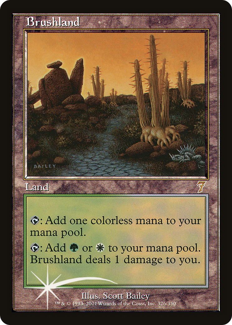 {R} Brushland [Seventh Edition][7ED 326]