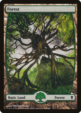 {B}[ZEN 249] Forest (249) [Zendikar]