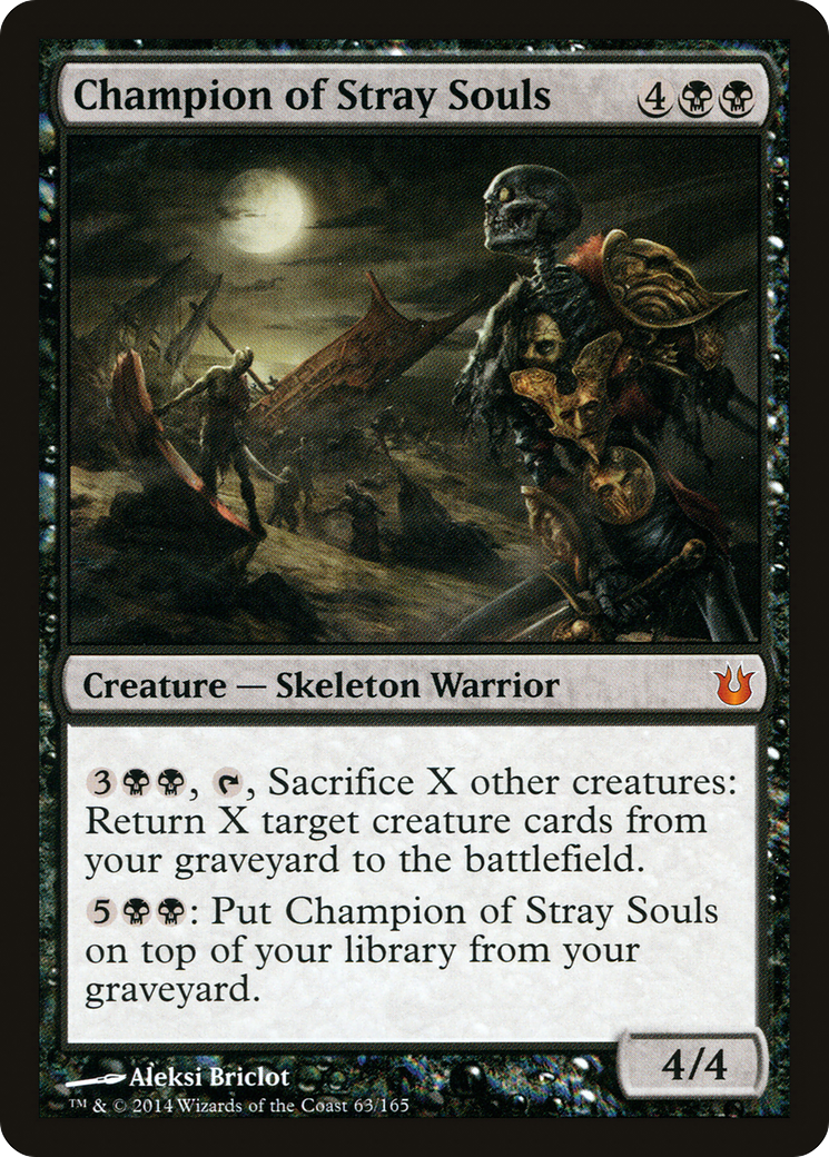 {R} Champion of Stray Souls [Born of the Gods][BNG 063] - Misty Mountain Games