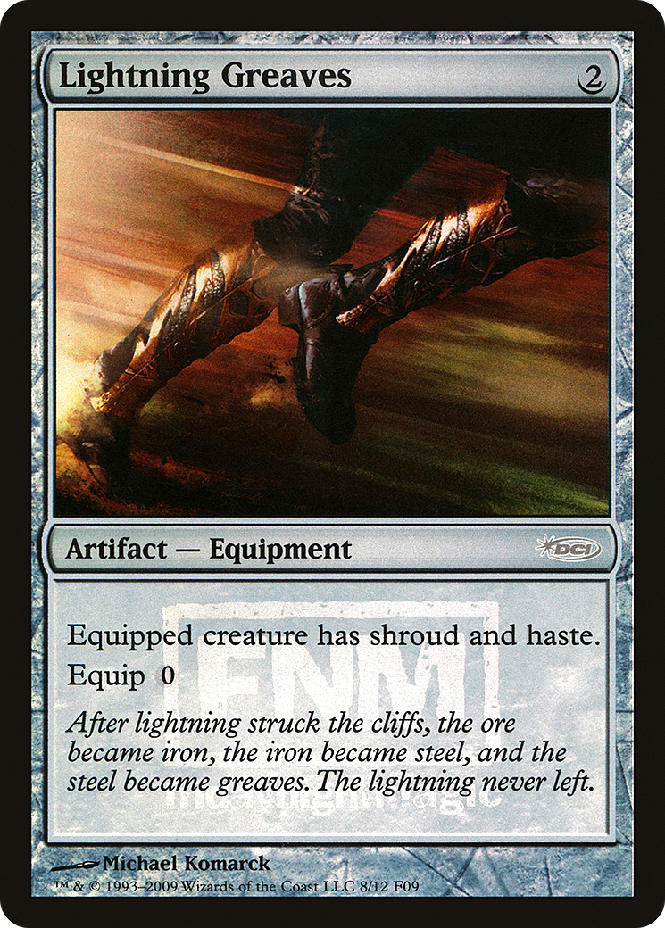 {R} Lightning Greaves [Friday Night Magic 2009][PA F09 008] - Misty Mountain Games