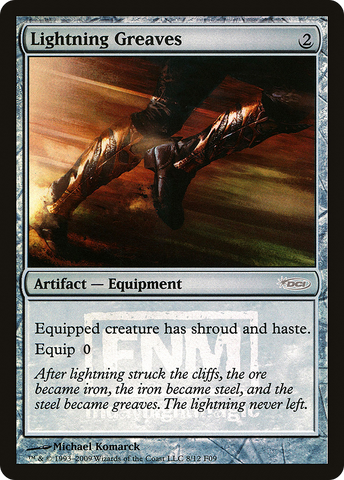 {R} Lightning Greaves [Friday Night Magic 2009][PA F09 008]