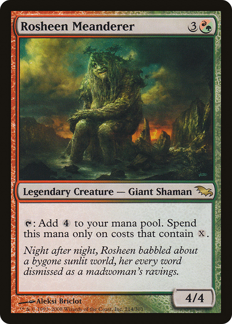 {R} Rosheen Meanderer [Shadowmoor][SHM 214] - Misty Mountain Games