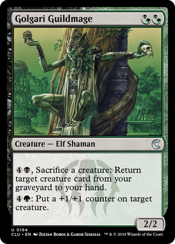 {C} Golgari Guildmage [Ravnica: Clue Edition][CLU 194]