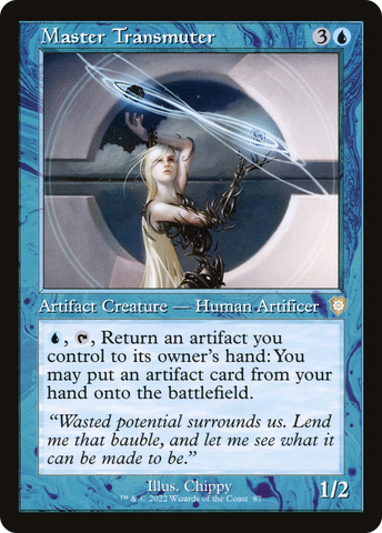{R} Master Transmuter (Retro) [The Brothers' War Commander][BRC 087]