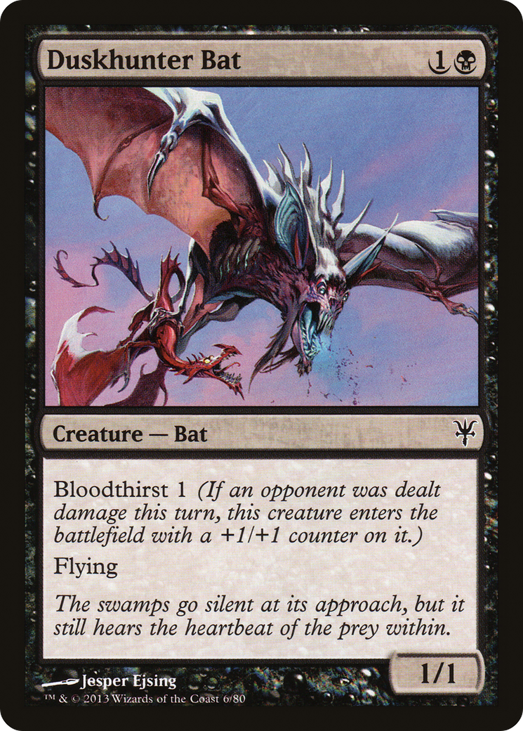 {C} Duskhunter Bat [Duel Decks: Sorin vs. Tibalt][DDK 006]