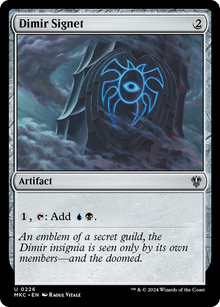 {C} Dimir Signet [Murders at Karlov Manor Commander][MKC 226]