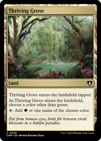 {C} Thriving Grove [Commander Masters][CMM 430]