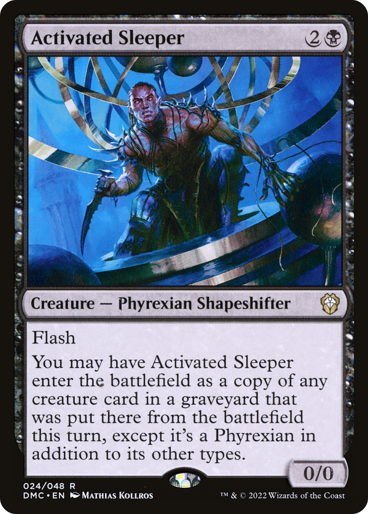 {R} Activated Sleeper [Dominaria United Commander][DMC 024]