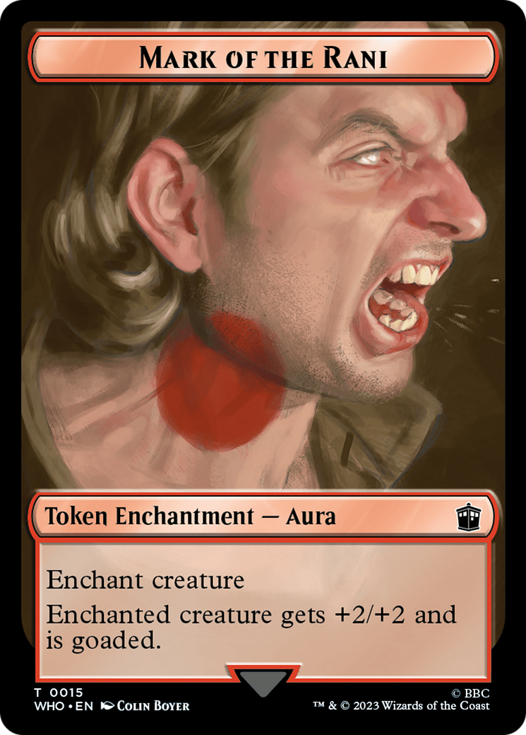 {T} Soldier // Mark of the Rani Double-Sided Token [Doctor Who Tokens][TWHO 8//15]