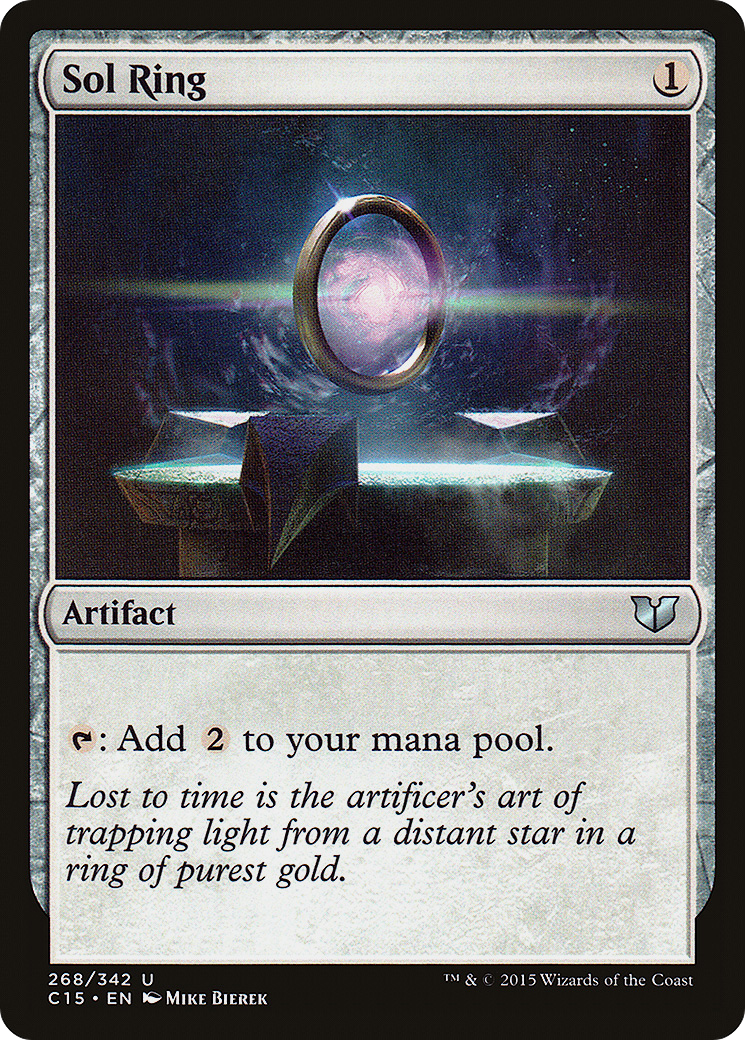 {C} Sol Ring [Commander 2015][C15 268] - Misty Mountain Games