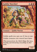 {C} Goblin Warchief [Duel Decks: Speed vs. Cunning][DDN 009]