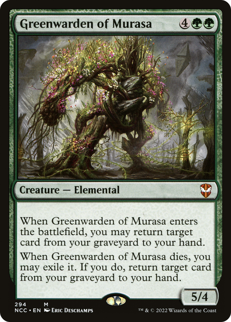 {R} Greenwarden of Murasa [Streets of New Capenna Commander][NCC 294]