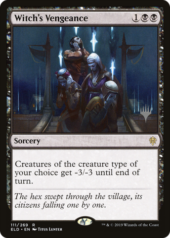 {R} Witch's Vengeance (Promo Pack) [Throne of Eldraine Promos][PP ELD 111]