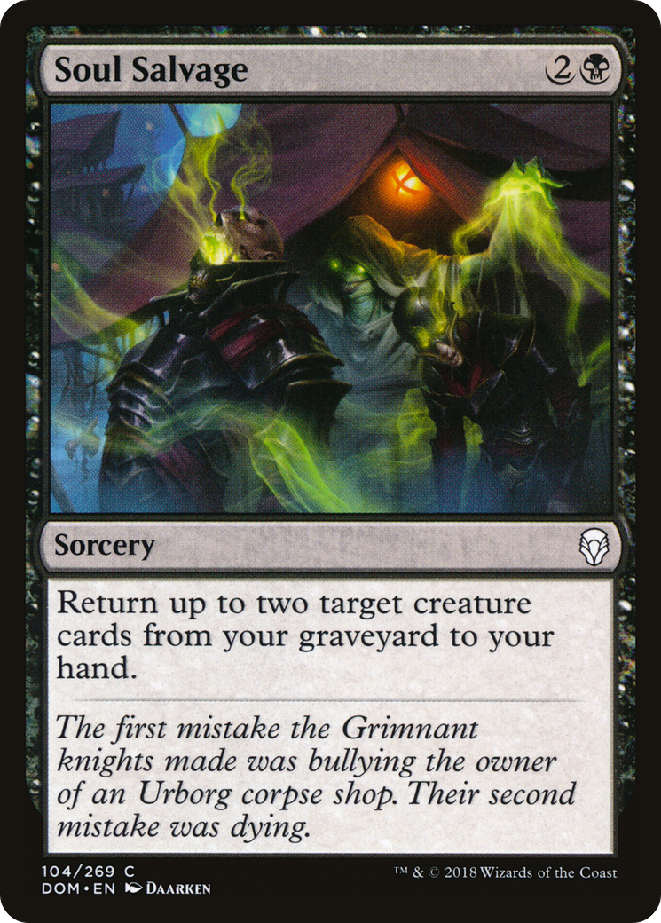 {C} Soul Salvage [Dominaria][DOM 104] - Misty Mountain Games