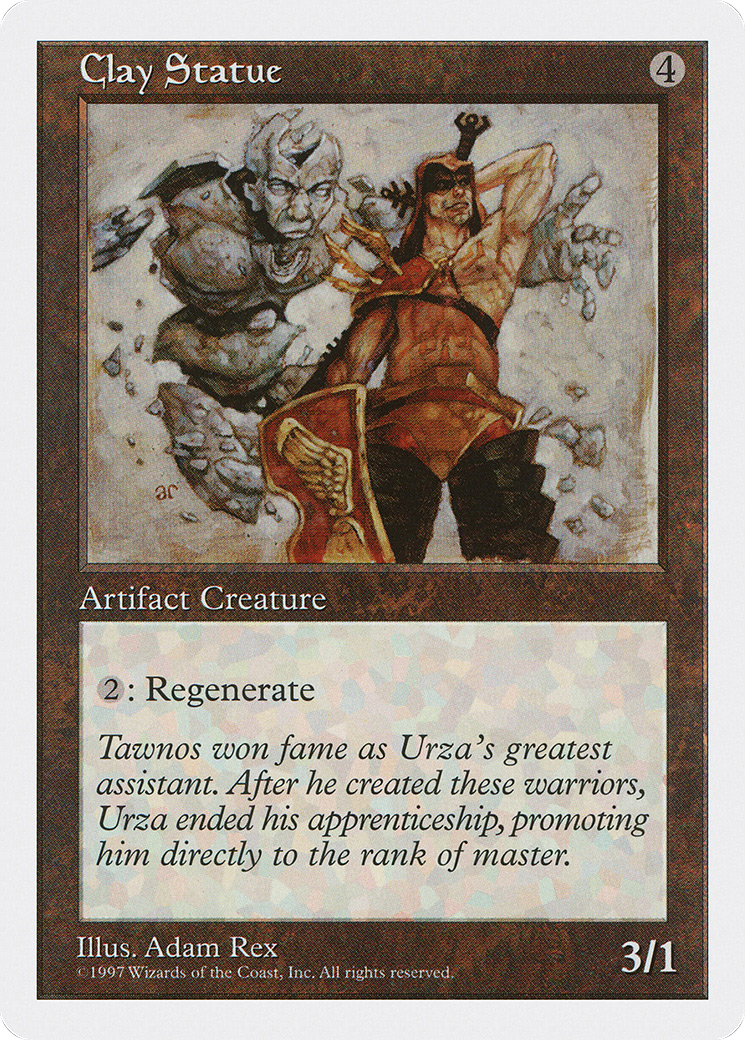 {C} Clay Statue [Fifth Edition][5ED 355]