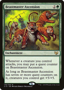 {R} Beastmaster Ascension [Commander 2015][C15 176] - Misty Mountain Games