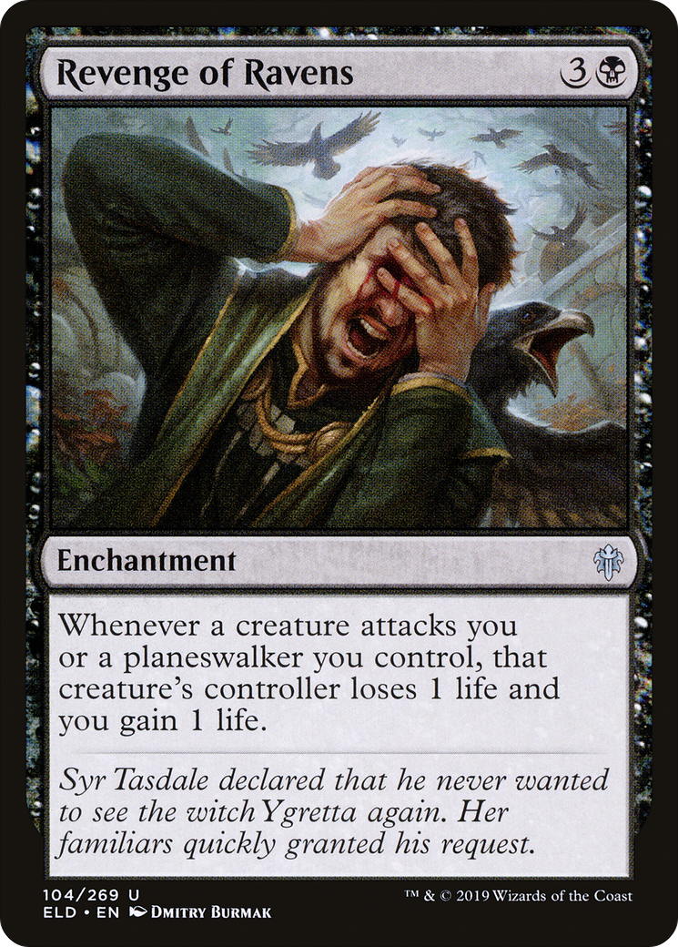{C} Revenge of Ravens [Throne of Eldraine][ELD 104]