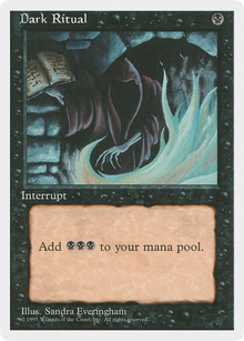 {C} Dark Ritual [Fourth Edition][4ED 129]