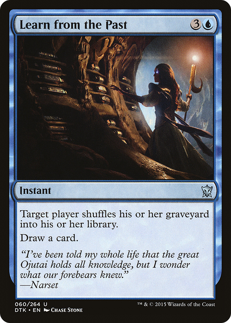 {C} Learn from the Past [Dragons of Tarkir][DTK 060]