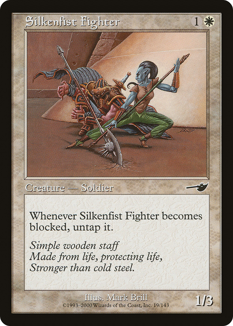 {C} Silkenfist Fighter [Nemesis][NEM 019]