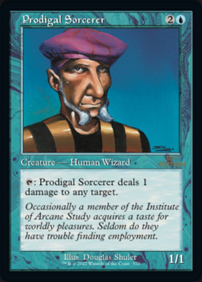 {C} Prodigal Sorcerer (Retro) [30th Anniversary Edition][30A 370]