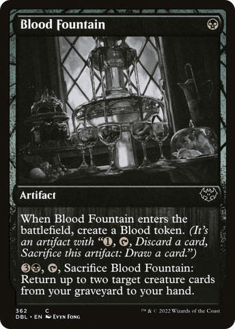 {C} Blood Fountain [Innistrad: Double Feature][DBL 362]
