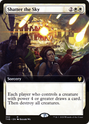 {R} Shatter the Sky (Extended Art) [Theros Beyond Death][THB 302]