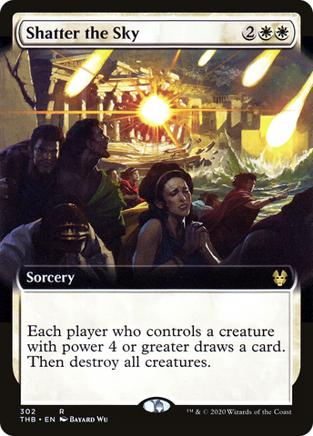 {R} Shatter the Sky (Extended Art) [Theros Beyond Death][THB 302]