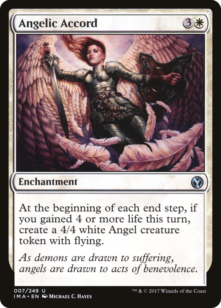 {C} Angelic Accord [Iconic Masters][IMA 007]