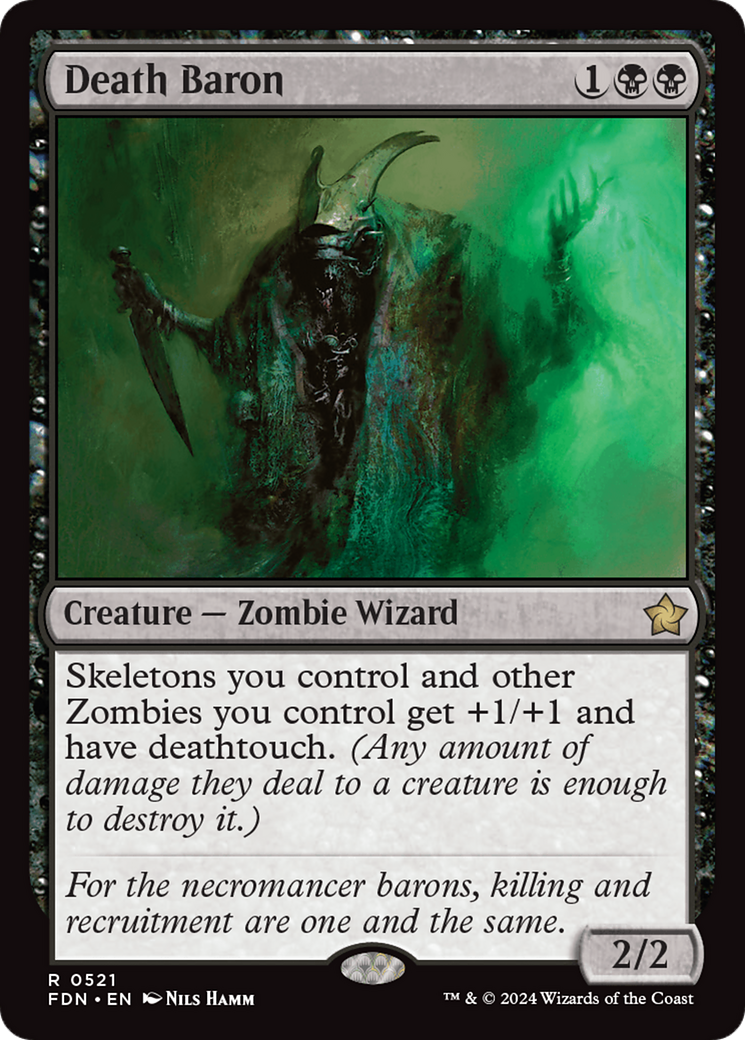 {@R} Death Baron [Foundations][FDN 521]