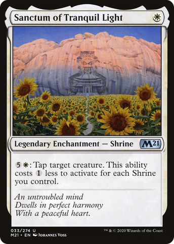 {C} Sanctum of Tranquil Light [Core Set 2021][M21 033]