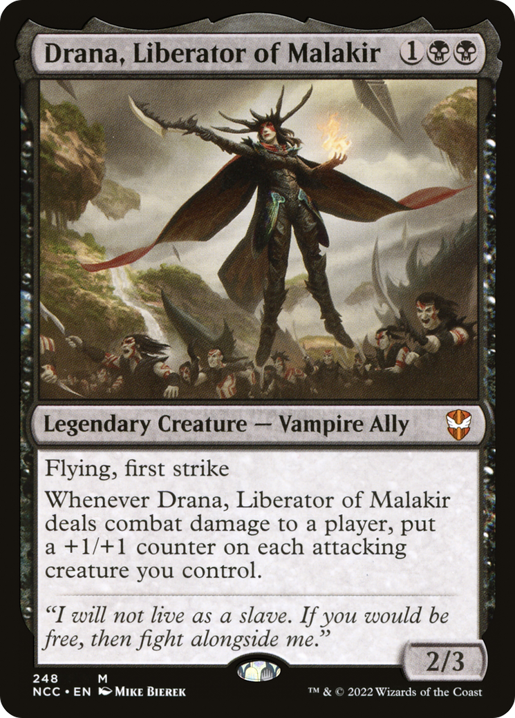 {R} Drana, Liberator of Malakir [Streets of New Capenna Commander][NCC 248]