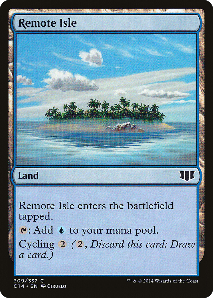 {C} Remote Isle [Commander 2014][C14 309] - Misty Mountain Games