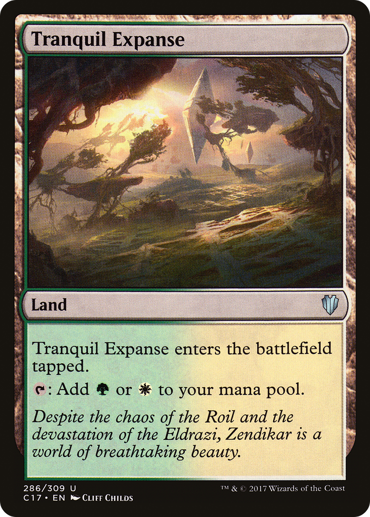 {C} Tranquil Expanse [Commander 2017][C17 286]