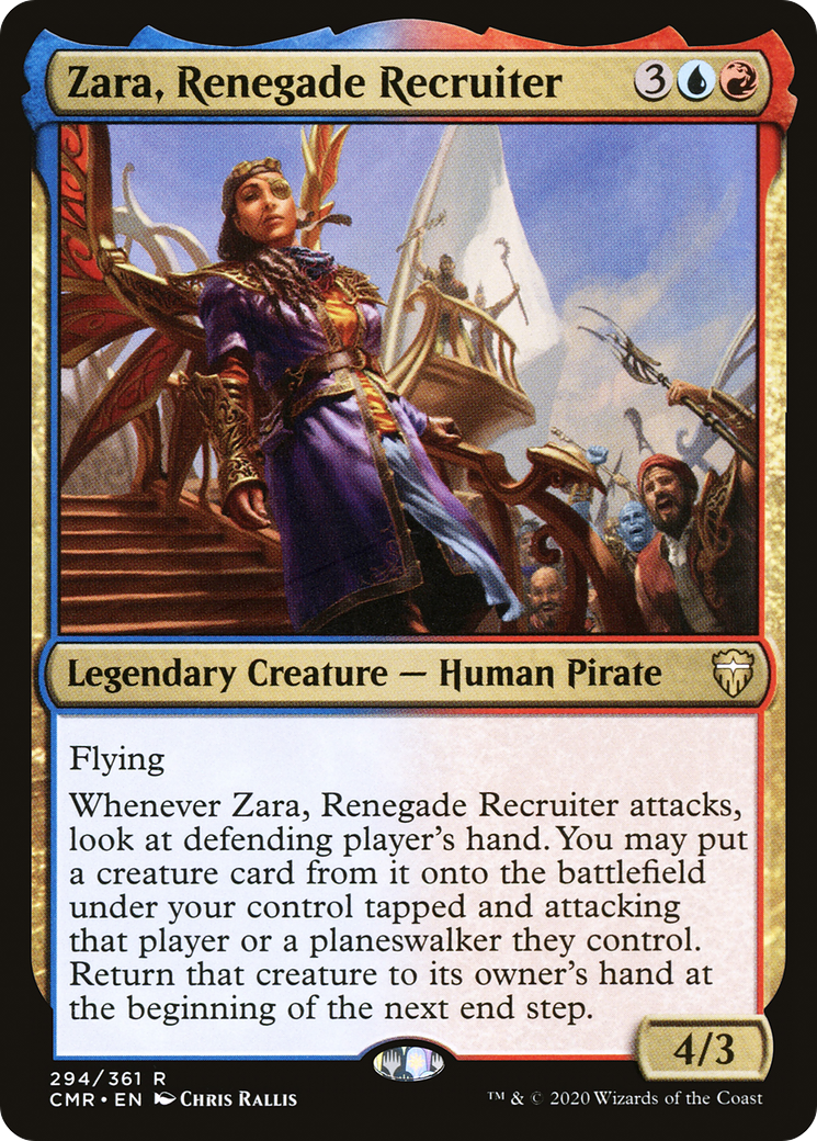 {R} Zara, Renegade Recruiter [Commander Legends][CMR 294]
